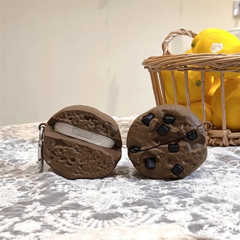 حافظة بسكويت الشوكولاتة لهاتف هواوي FreeBuds 5i 6i 4i 6 5 4 غطاء حماية لـ FreeClip Free Buds Pro 2 3 Pro2 Pro3 Pro4 SE3 SE2 #4