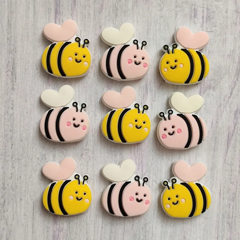 10pcs Silicone Beads Food Grade Silicone Mini Cartoon Focal Bead DIY Nipple Chain Jewelry Accessories Wholesale Silicone Beads