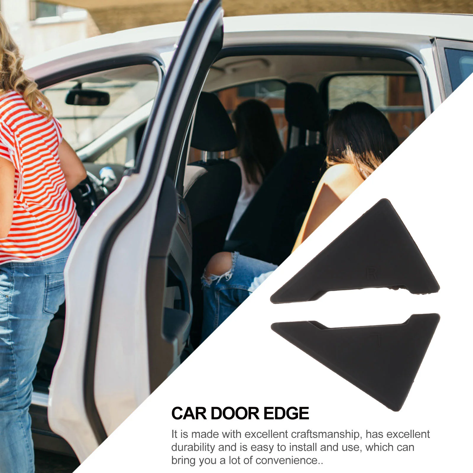 4 Pcs Insulation Book Corner Protectors Safety Covers Door for Vehicles Car Guard