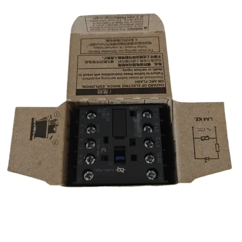 

Трехполюсный контактор LP4K0910BW3, новый и оригинальный, для управления двигателем