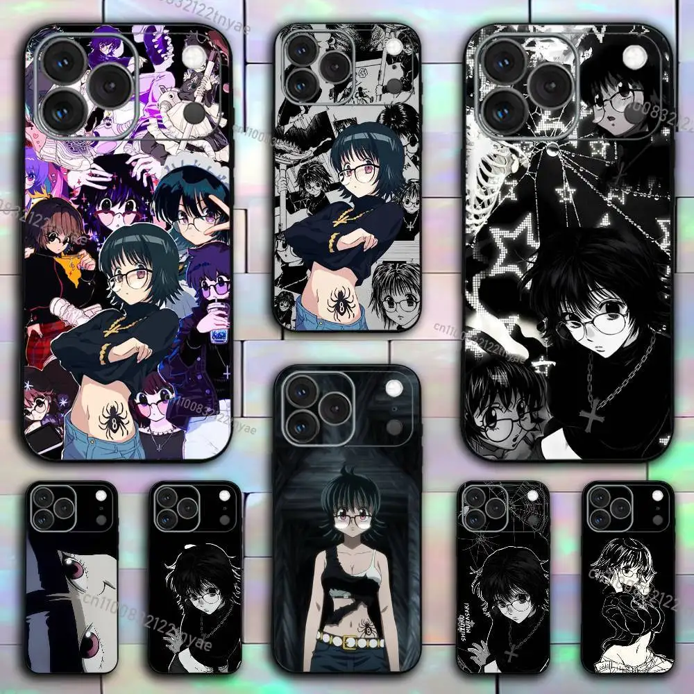 

Shizuku Murusaki Phone Case For iPhone 17,16,15,14,13,12,11,Pro,X,XS,Max,XR,Plus,Mini Soft Silicone Black Shockproof TPU