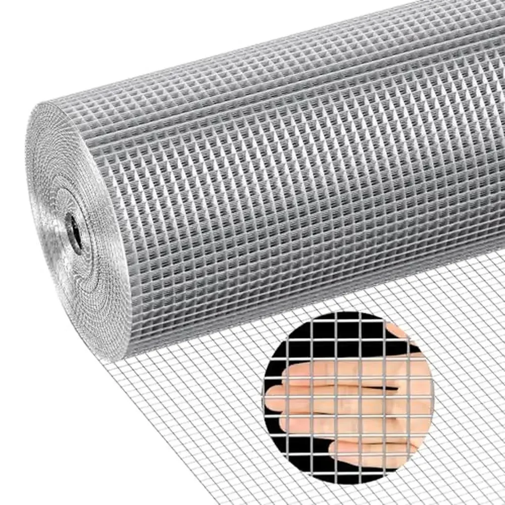 

Steel Wire Mesh Hardware Cloth Chicken Fence Cage Garden Plant Support