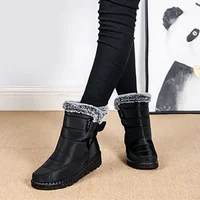 Waterproof Winter Boots for Women 2025 New Faux Fur Long Plush Snow Boots Woman Platform Shoes Warm Cotton Couples Ankle Boots - Image 5