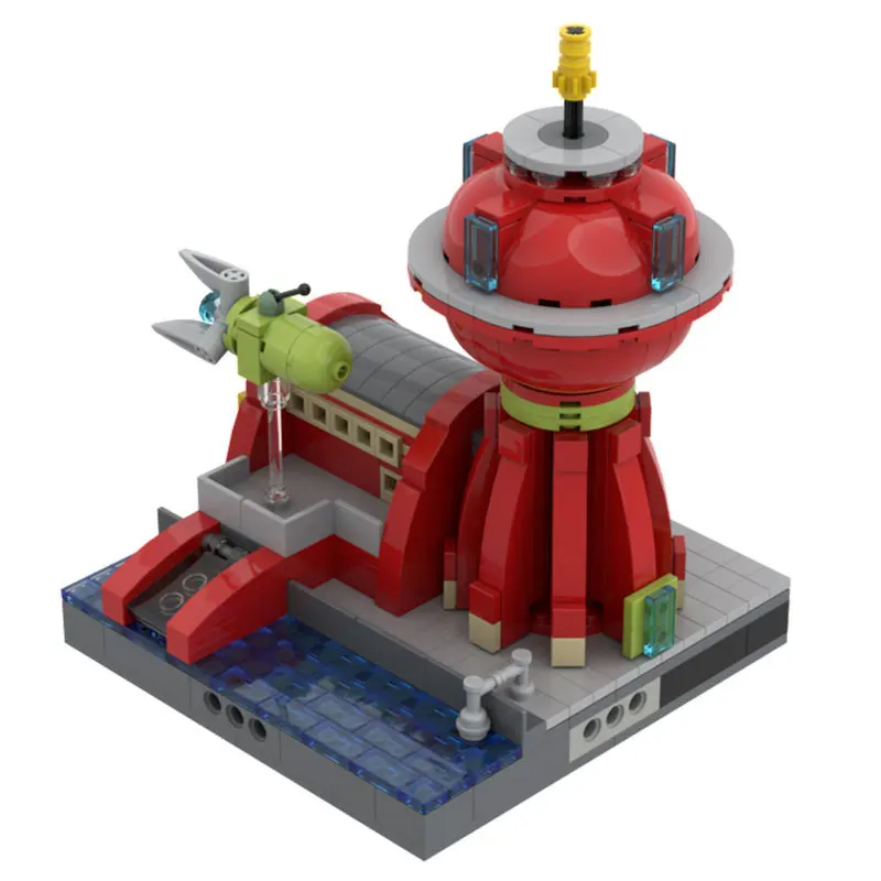 กาแล็กติกเอ็กซ์เพรสชิปบล็อกตัวต่อของเล่นสำหรับเด็กของขวัญการศึกษาสร้างสรรค์สำหรับชายหญิงคอสมิกสถานีอวกาศคอลเลกชัน