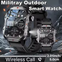 SmartWatch hombres militray deporte al aire libre GPS Fitness Tracker ritmo cardíaco reloj inteligente impermeable nuevo