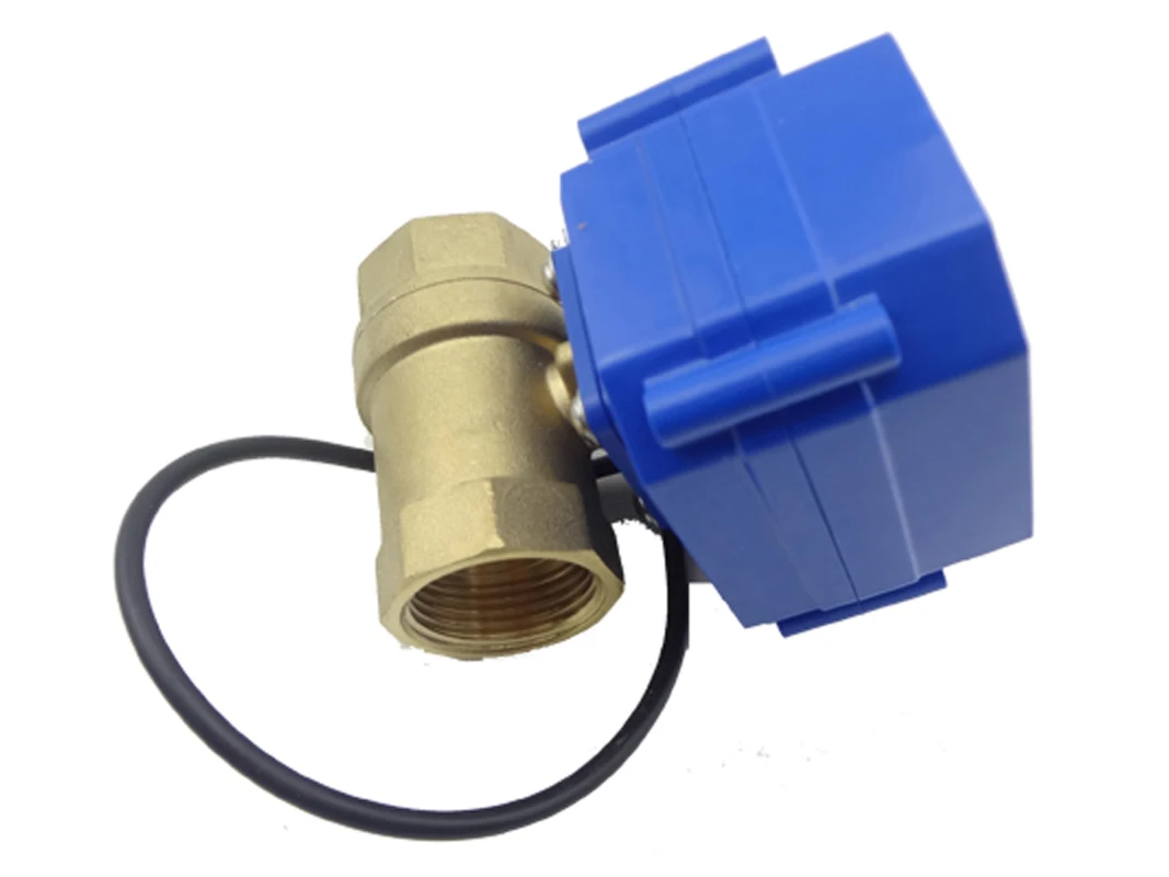 Motorized ball Ventil valve,220v,2 way,DN25 (reduce port),electrical valve, motorized valve