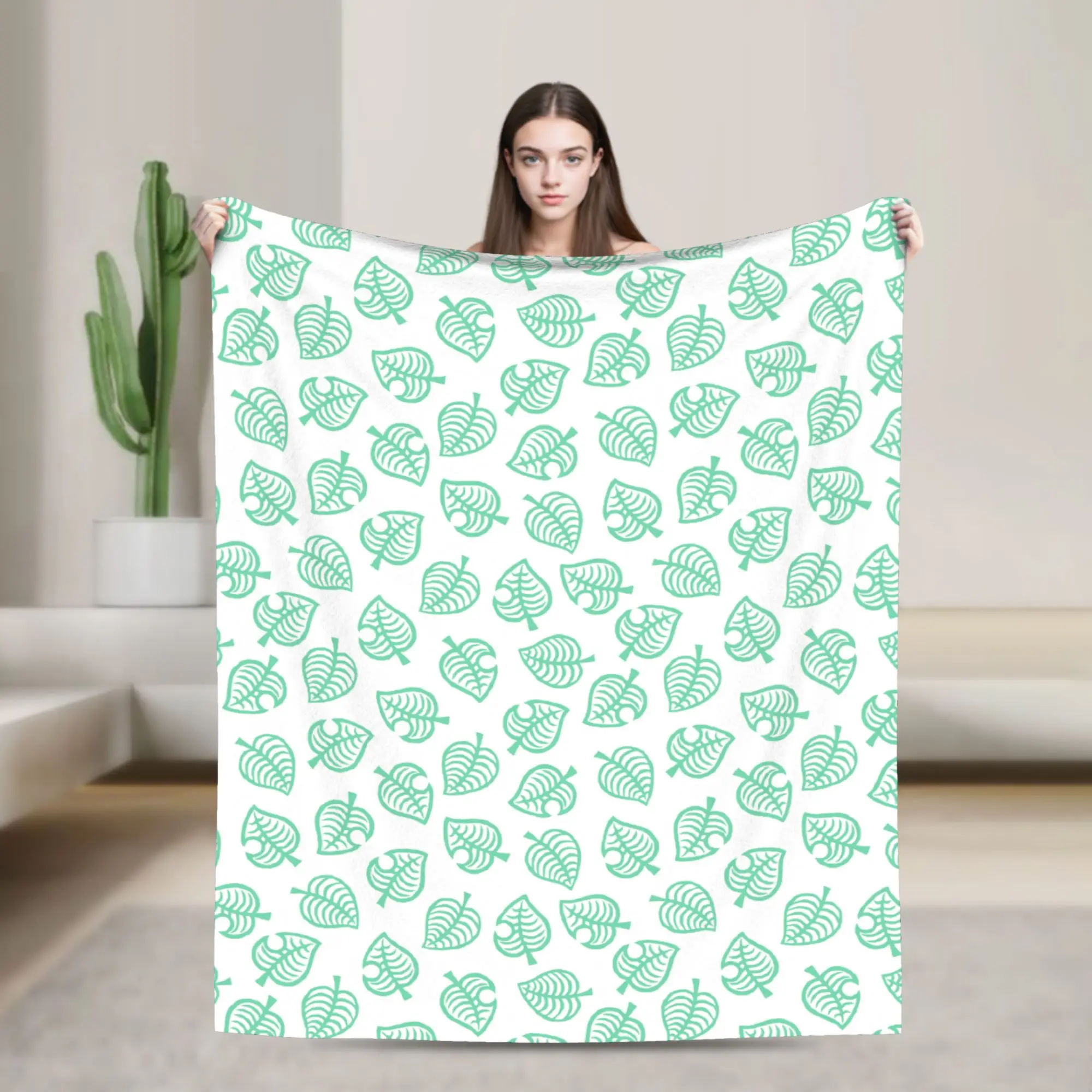 Animal Crossing Blankets Fleece All Season  Breathable Super Soft Throw Blankets for Home Travel Plush Thin Quilt
