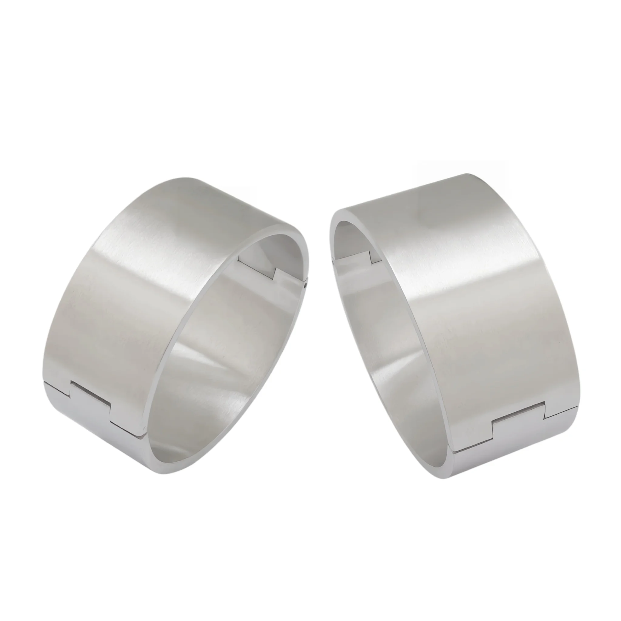 Stainless Steel Wrist Ankle Cuffs Lockable Fashion Jewelry Woman Bracelet