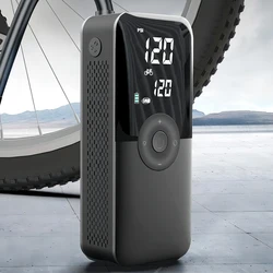 Carson Mini gonfleur de pneu portable chargeur de vélo électrique compresseur d'air pompe gonflable de football numérique le temps d'attente est de 180 jours. 4 - 6 heures de charge recommandées tous les 3 mois