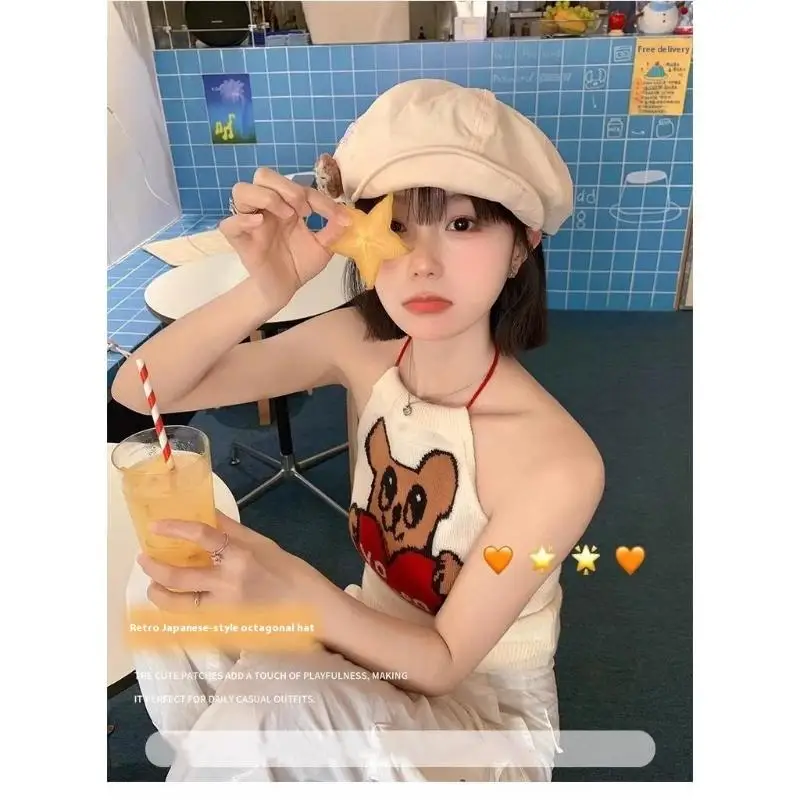 بنما أربعة مواسم السيدات لطيف الرجعية مثمنة قبعة تنوعا بطة اللسان الرسام قبعة