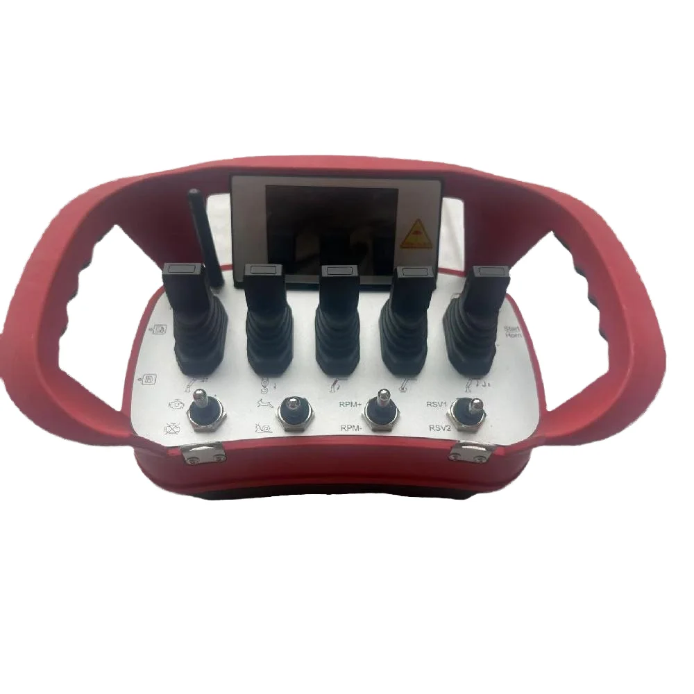 혁신적인 무선 원격 제어 차량 장착 트럭 크레인 산업용 리모컨 실리콘 키패드 온도 기능