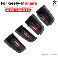 For GEELY Monjaro Manjaro Xingyue L KX11 2021-2026 Car Pocket Covers Car Door Storage Box Stowing Tidying Car Accessories