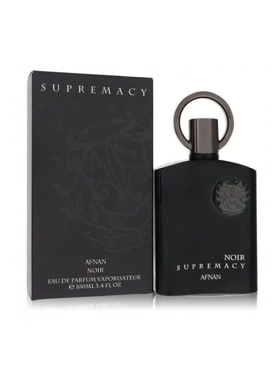 Supremacy Noir Eau De Parfum para Hombre – 3.4 Fl Oz, Fragancia Masculina Premium de Inspiración Oriente Medio