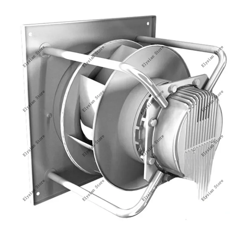 133mm -900mm EC motor fan High pressure 30W-5700W high cfm  backward curved centrifugal impeller radial blower 