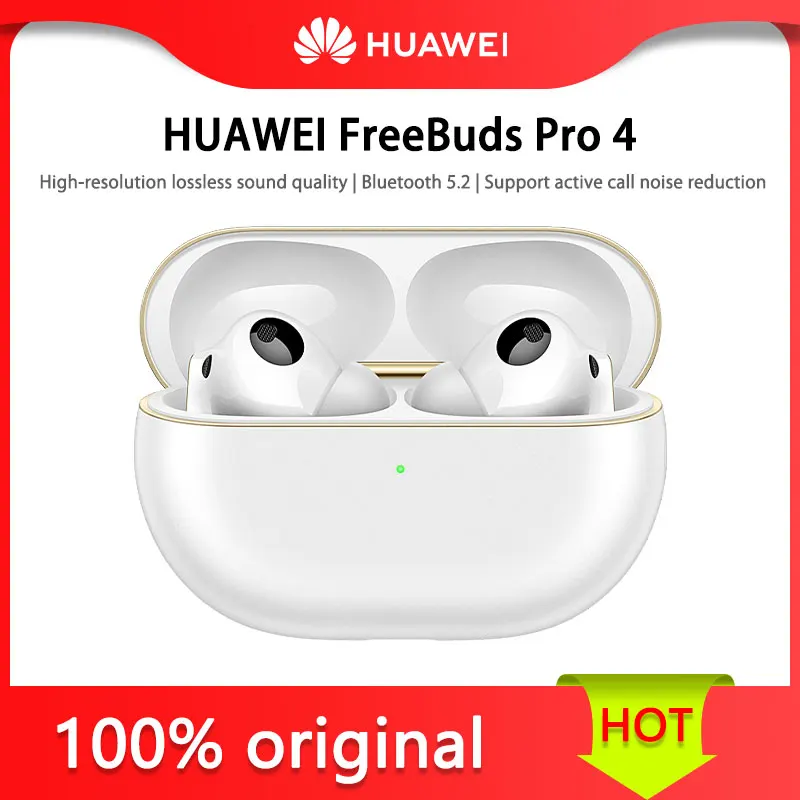 HUAWEI FreeBuds Pro 4 High-resolution lossless sound quality | Bluetooth 5.2 | Supports active call noise reduction