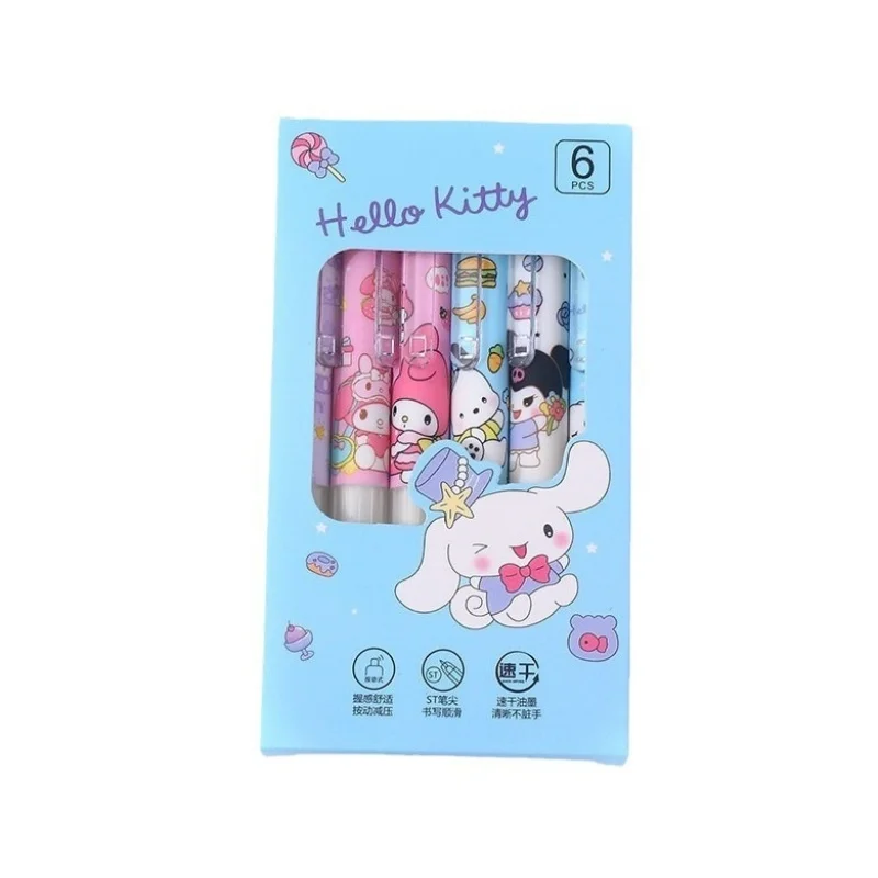 48PCS/ лот SANRIO KUROMI мелодия корицы KUROMI гель PEN милый POCHACCO 0.5 мм чернила печать подписи ручки школьные принадлежности 48PCS/ лот SANRIO KUROMI мелодия корицы KUROMI гель PEN милый POCHACCO 0.5 мм чернила печать подписи ручки школьные принадлежности