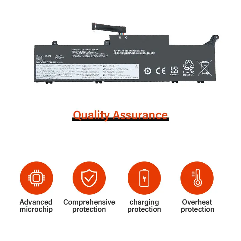 بطارية لاب توب لينوفو-ثينك باد ، L18M3P51 ، L18M3P52 ، E490S ، 02DL000 ، SB10K97640 ، 02DL002 ، L18C3P51 ، L18S3P51 ، V ، 42WH