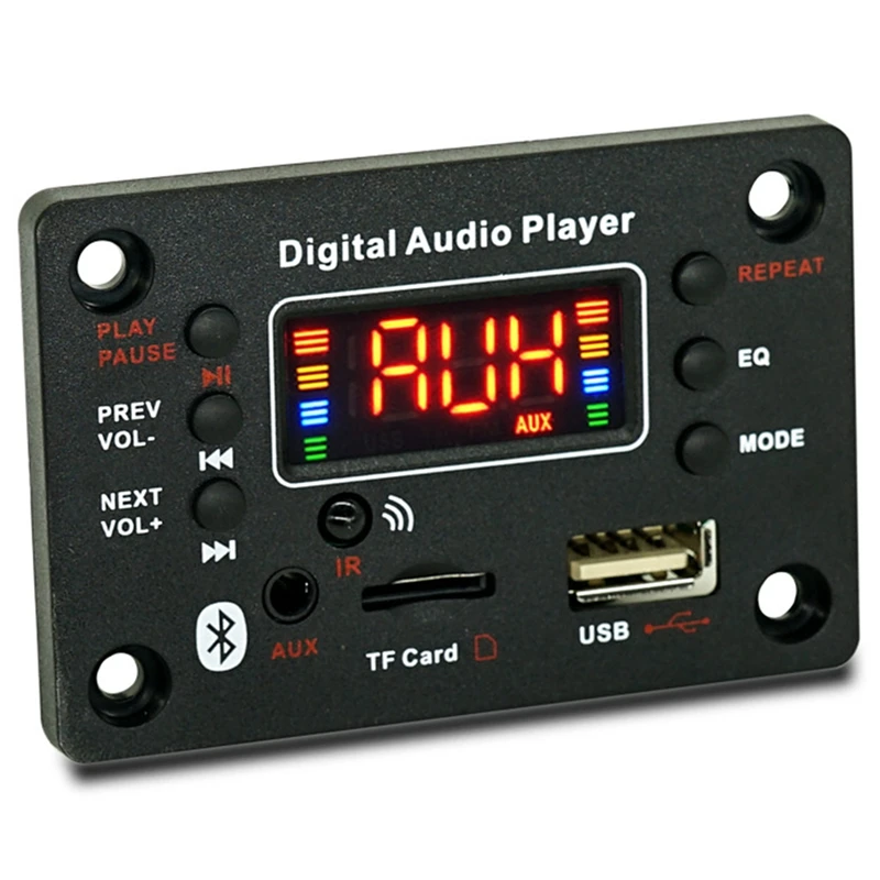 Bluetooth Module Car Audio Mp3 Decoder Bluetooth Mp3 Decoder Board Power Amplifier Board External Microphone Function-PZZW
