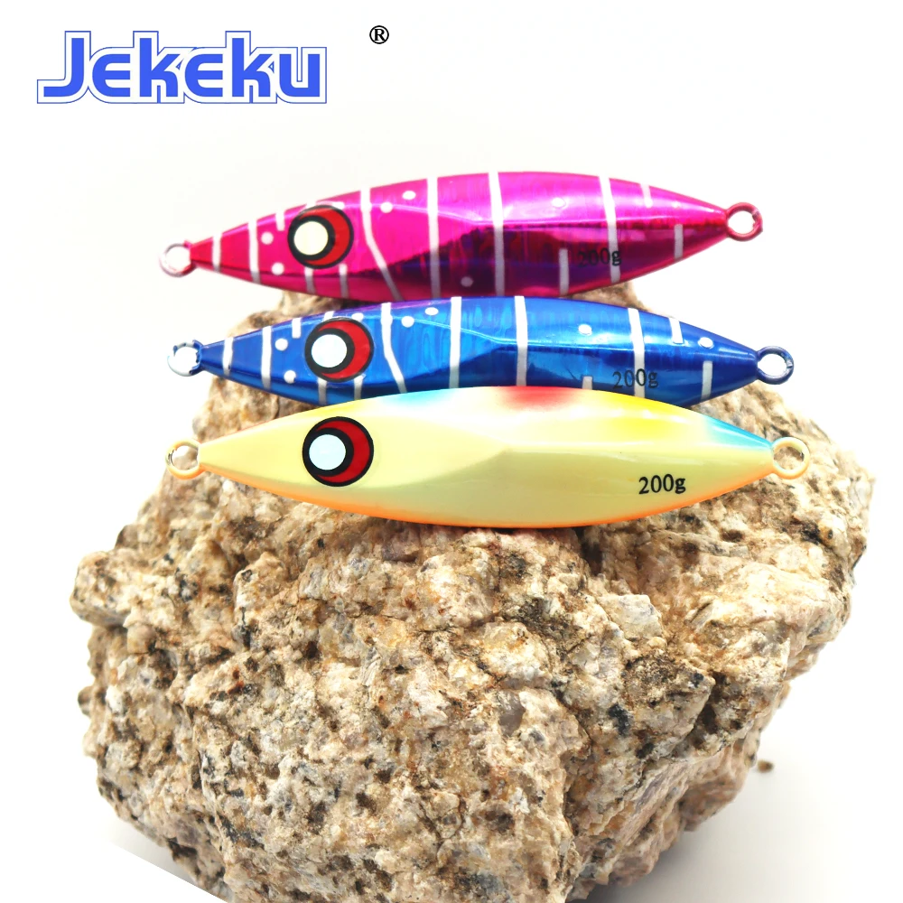 JEKEKU señuelo de lubina de metal para jigging lento - imagen 5