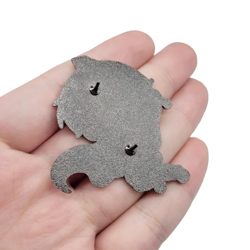 فريرين بيوند رحلة نهاية أنيمي شارة معدنية المينا دبابيس دبابيس لمحبي حقيبة الظهر سحر المجوهرات هدية #3