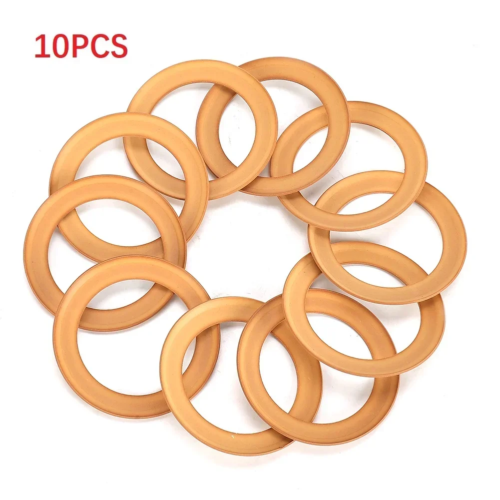 10Pcs Air Compressor Pump Piston Rings Rubber Insulated For 550/600/750/800/950/980/1100/1500W Aotus Oil-Free Silent Compressor