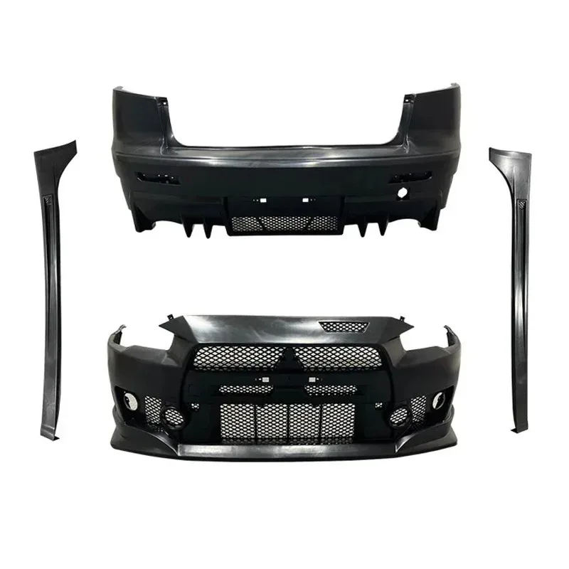 High Quality PP Material body kit 2009-2017 Upgrade FQ400 Style Front Rear Bumper Side Skirts Car bumpers