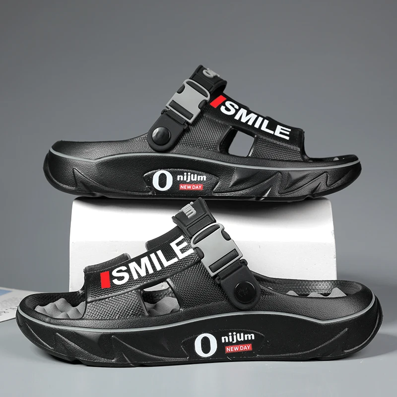 

New Men's Soft Massage Sandals Ideal for Indoor Outdoor Use and Beach Comfort Also Suitable for Women as Home Slippers