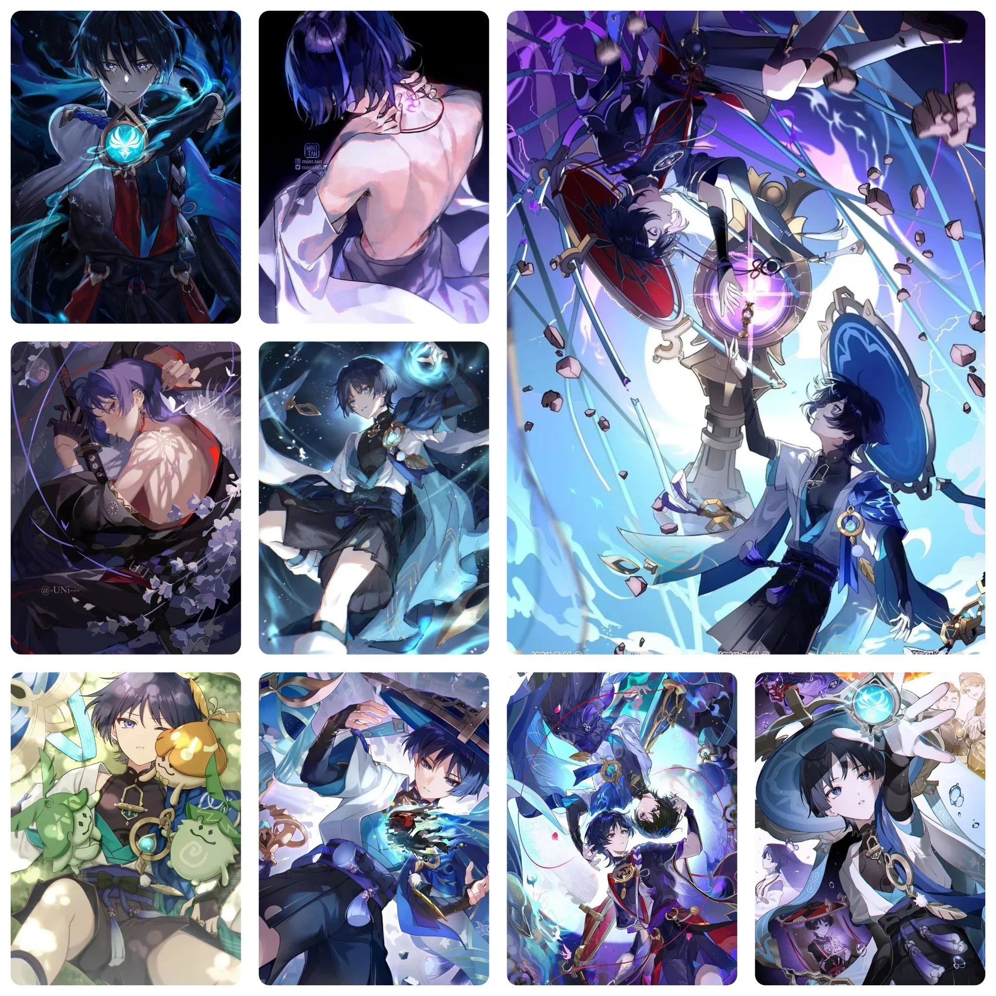 Genshin Impact Wanderer Diamond Painting, Dashing Game Anime Character For Living Room Wall Decoration Exquisite Gift