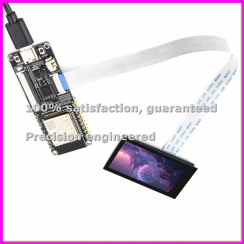ESP32 1.9inch Touch LCD Display Module, 172x320 Resolution, IPS, SPI and Communication with ESP32-S3 Board-ABVP