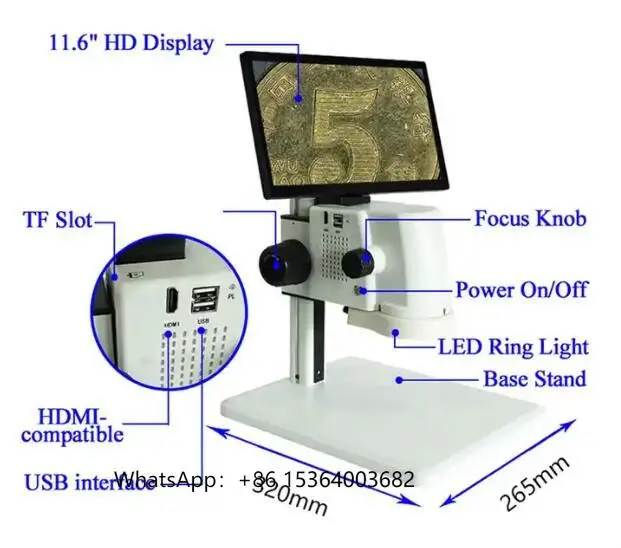 

Video Microscope LX-916 Digital Microscope With Measurement Software