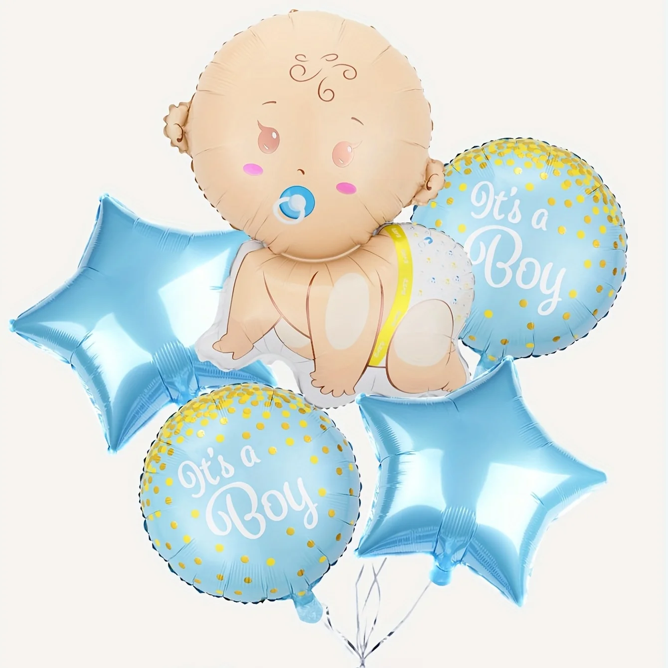 Baby Shower Balloons Decoration Crawling Baby Boy and Girl Gender Reveal Decoration