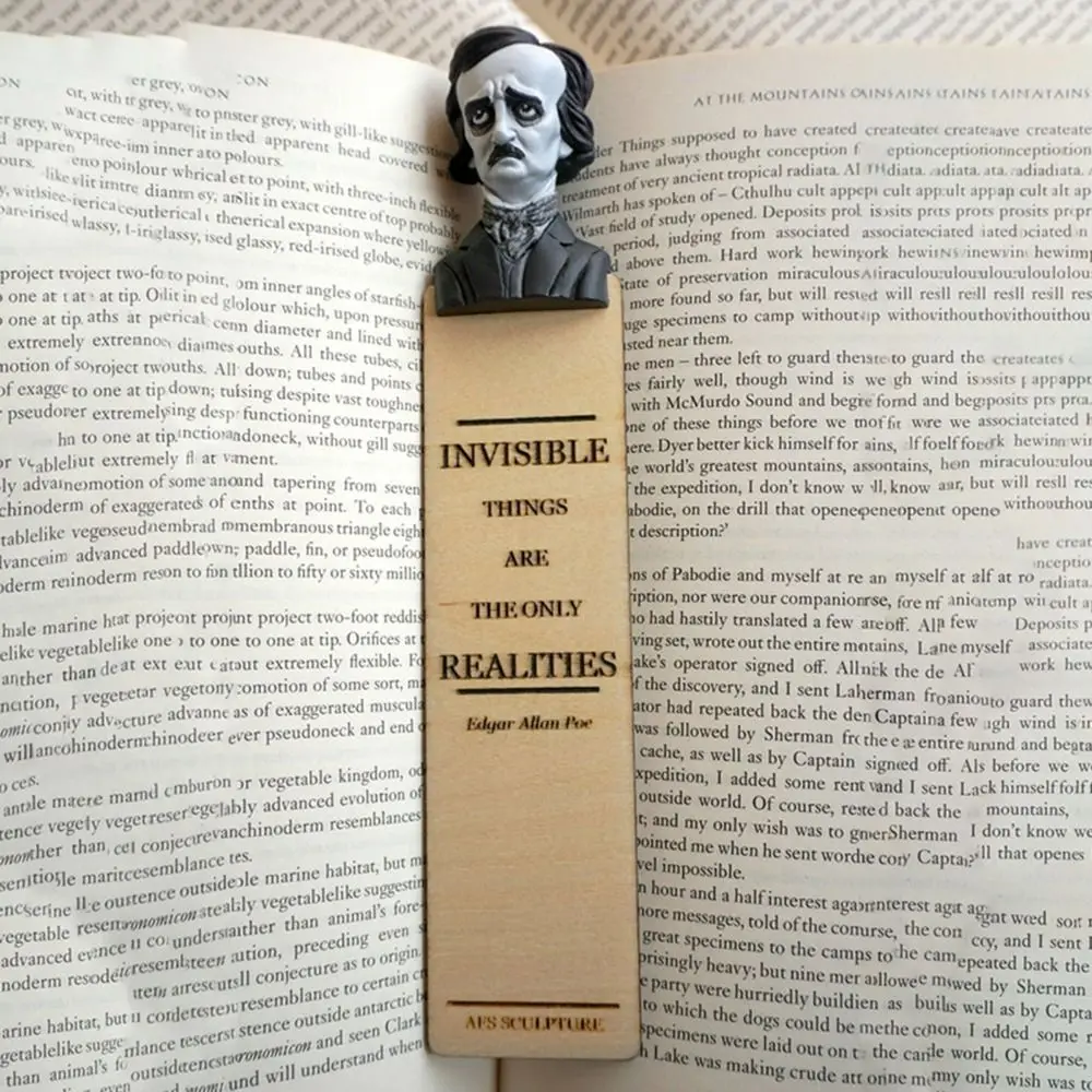 Horror Fiction Bookmarks para fãs, Artesanato Resina, Material escolar e de escritório, O melhor presente