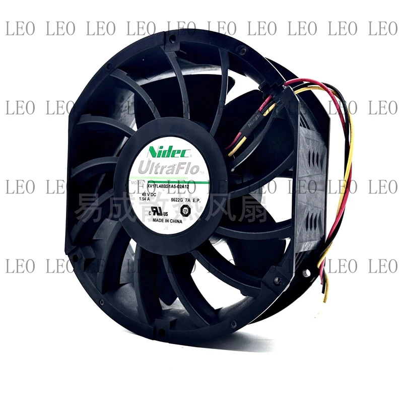 

SS For NIDEC XV17L48BS1A5-0 2A12 DC48V 1.54A 17251 17CM Cooling Fan