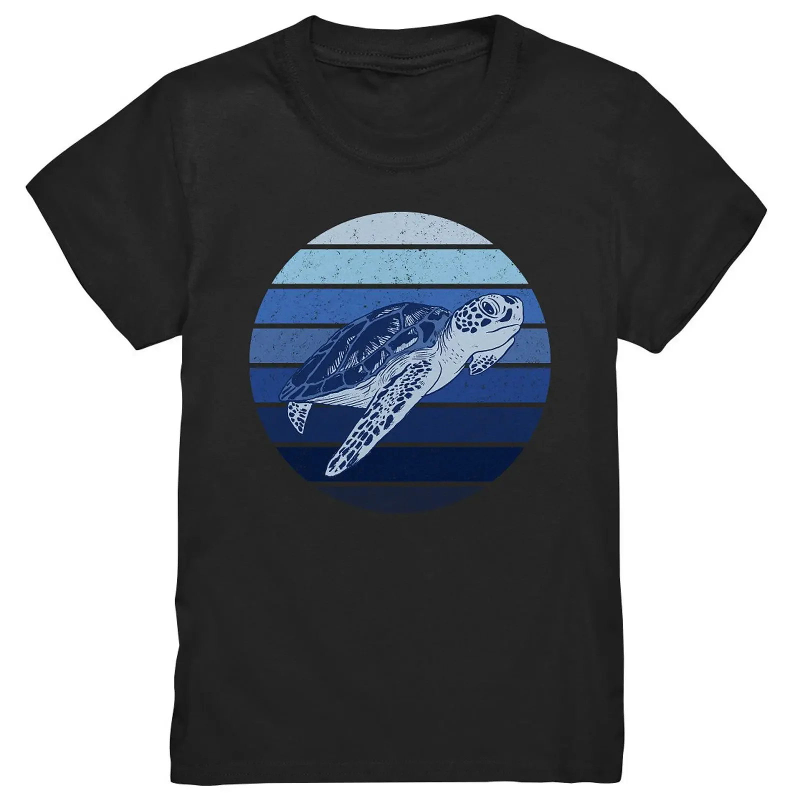 Turtle T Shirt Sea Creatures Turtles Ocean vintage Washed fashion Top For Everyday Wear streetwear graphic Soft Comfortable