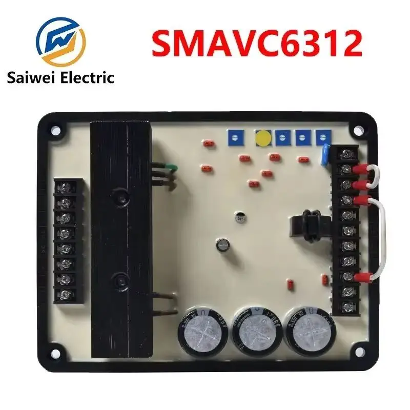 Original SMAVC6312 AVR Diesel Generator Set Governor Automatic Voltage Excitation Stabilizer Board Pressure Adjusting Plate