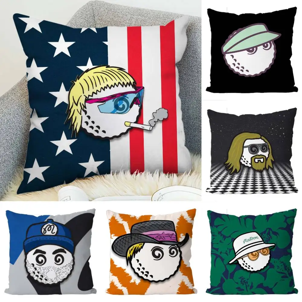 

Fashion M-Malbons Pillow Case Luxury Double-sided For Car Pillows 45x45 Cushions Cover Home And Decoration Sofa Pillowcase 50x50