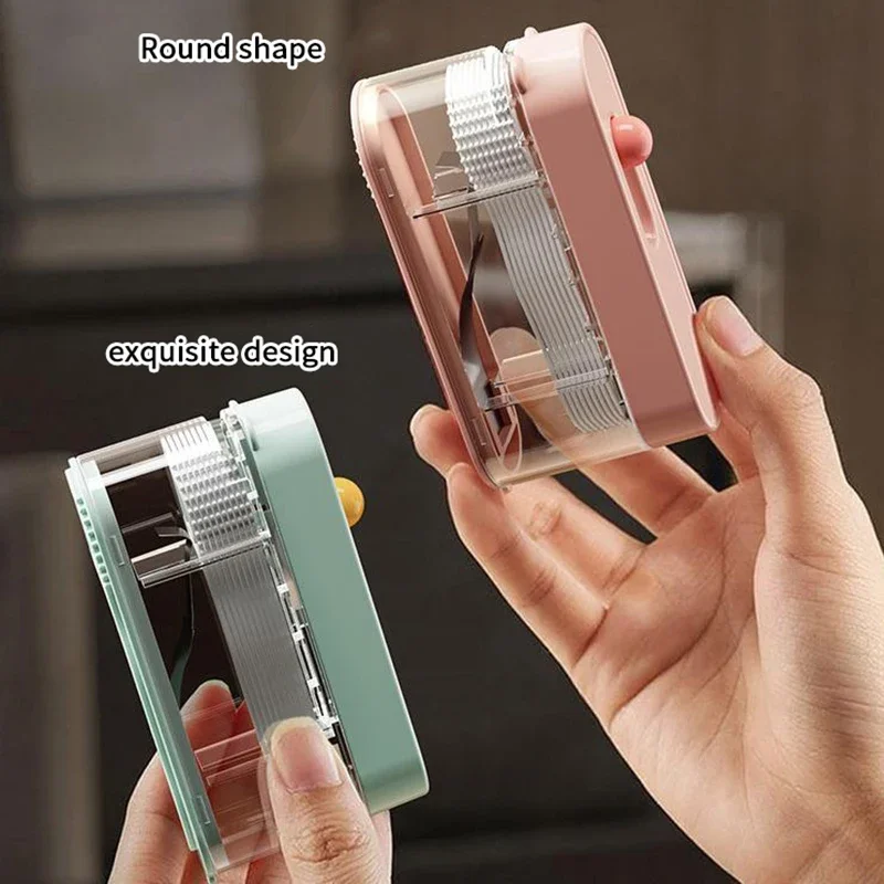 

Portable Floss Dispenser Includes 10Pcs Floss Automatic Ejectable Floss Organiser Disposable Flossing Sticks Oral Care Press-on