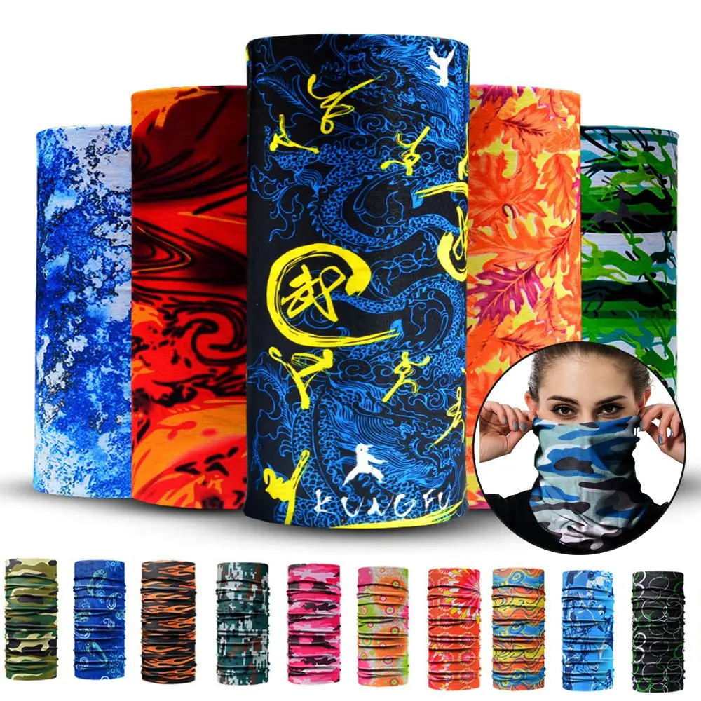 Accessories  Headband Outdoor Windpproof Head Scarves UV Face Mask Fishing Scarf Magic Headwear