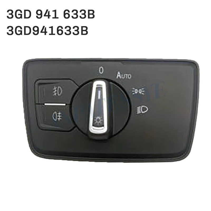 

3GD 941 633B Light Switch Head Light Switch Fog Light Switch For VW Passat B8 Magotan B8L 2016-2021 3GD941633B