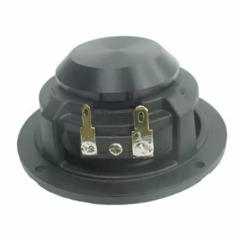 SOTAMIA 1 Buah Speaker Mobil Jangkauan Penuh 3 Inci 4/8 Ohm 15W Tempat Baskom Aluminium Kerucut Kertas Wol Speaker Jarak Menengah Mobil Jaring Heksagonal