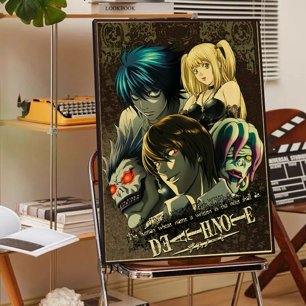 Anime Death Note Classic Movie Posters HD Quality Poster Wall Art Painting Study Nordic Home Decor