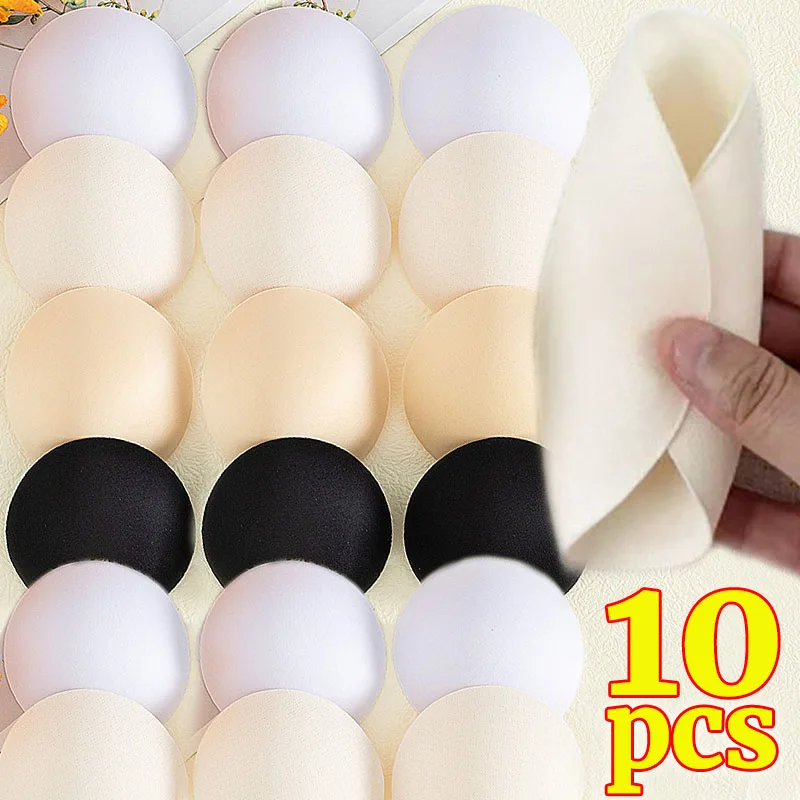 Almohadillas invisibles redondas y suaves para sujetador, insertos extraíbles push-up, almohadillas para el pecho, copas para sujetadores deportivos, almohadillas para trajes de baño y bikinis.