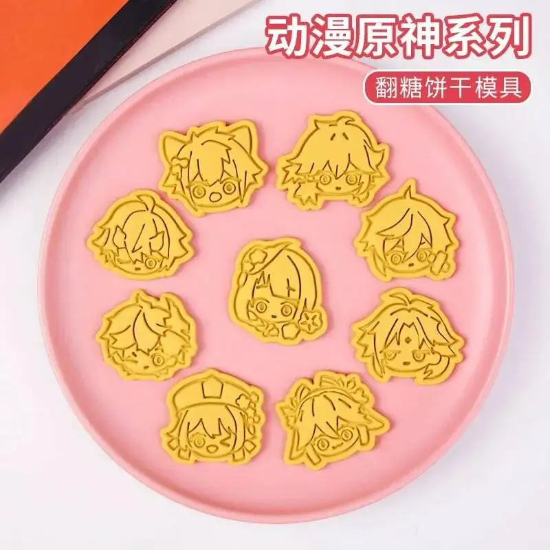 

Game Impact Neuvillette Cake Tool Animal Acg Cookie Cutter Christmas Cutters Biscuit Stamp Fondant Mould Baking Sugarcraft Molds