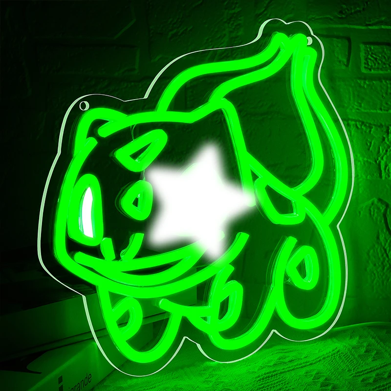 Game Neon Signs for Wall Decor  Video Games Fans Anime Neon Sign for Game Room Birthday Christmas Gift For Monster Game Fans