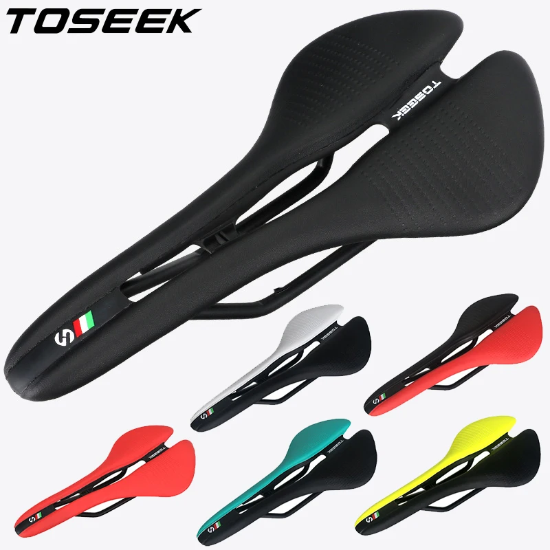 

Подушка для велосипедного сиденья Toseek, сверхлегкое дорожное седло для MTB, удобное дышащее велосипедное седло для езды на велосипеде на длинные дистанции