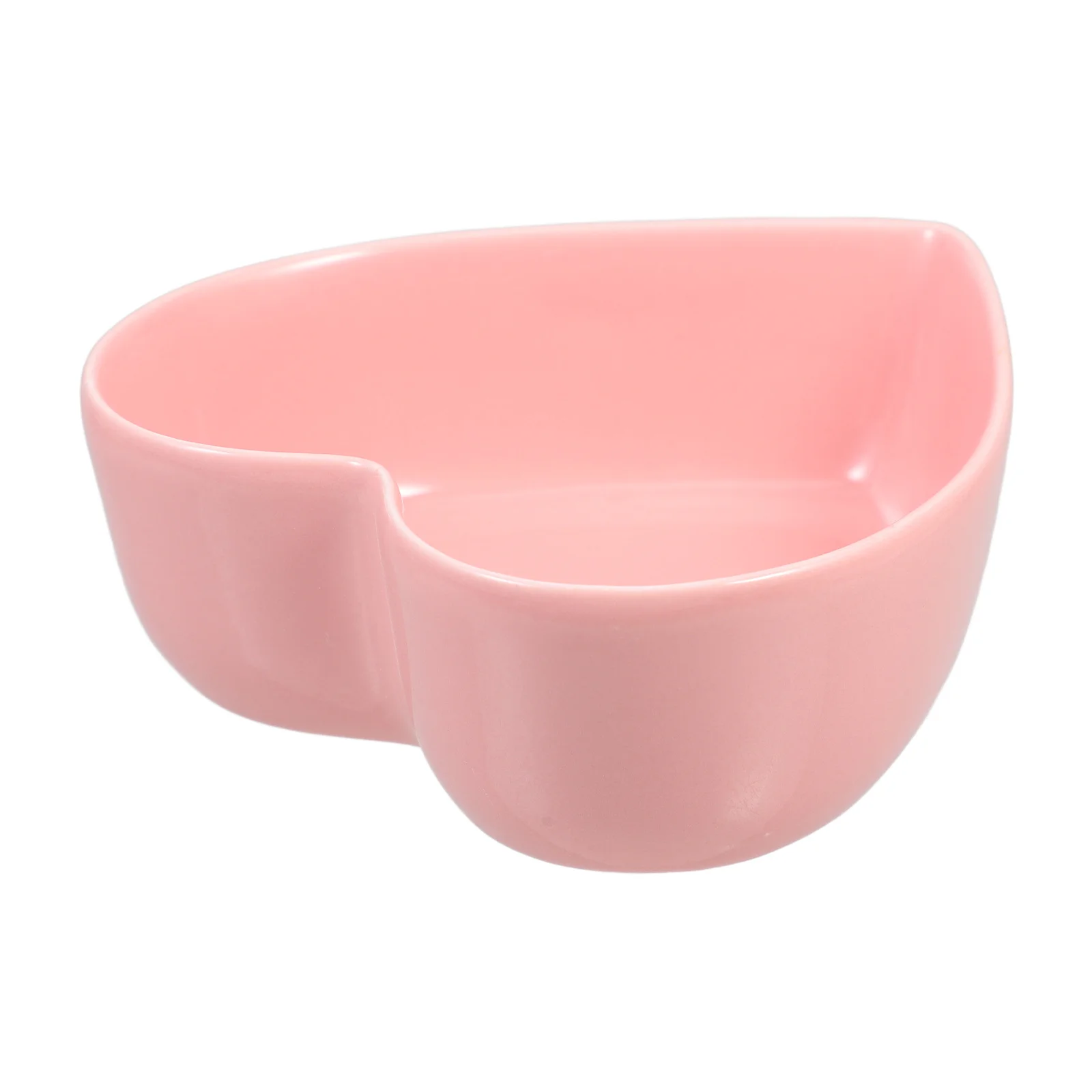 

Heart-Shaped Ceramic Bowl Small Multi-Purpose Dessert Salad Serving Bowl for Kitchen Snacks Kitchen Tableware Rice Container