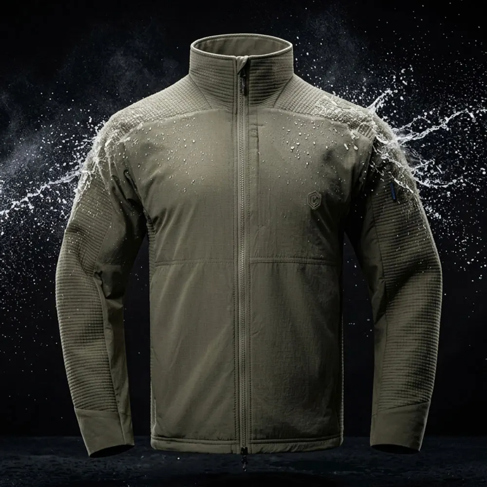 Emersongear Blue Label Turtle Softshell-Jacke Sportliche Winddichte Jacke Warme Outdoor-Camping-Jacke Ergonomischer Schnitt Wandern Jagd Nylon – Detail 23