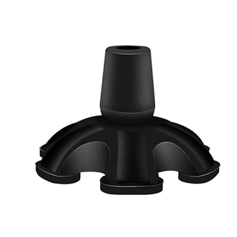 AT51-Cane Tips 6 Support Rubber Walking Cane Tips 3/4 Inch , Universal Self-Standing Rubber Cane Tip Cane Stand Replacement