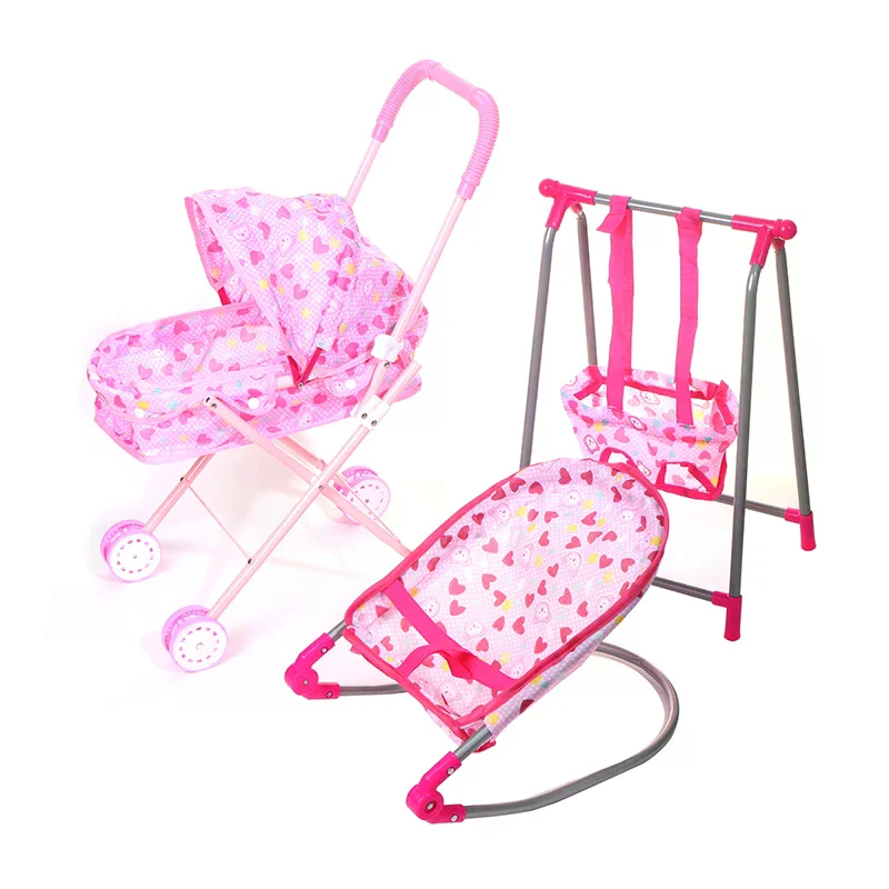 

Swing Bed Dining Chair Baby Play House Doll House Accessories Rocking Chairs
