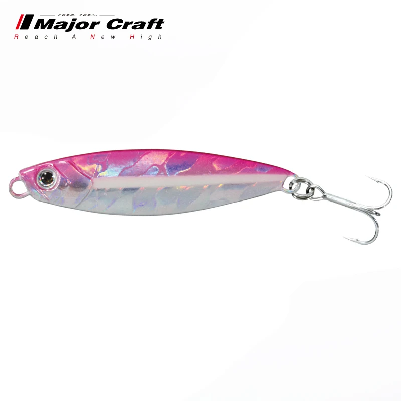 MajorCraft اليابان كونتيننتال JPM طويلة رمي لوحة حديد صغيرة إغراء الطعم وهمية كائن صغير لوحة حديدية مشوه الفم بيونيك #5